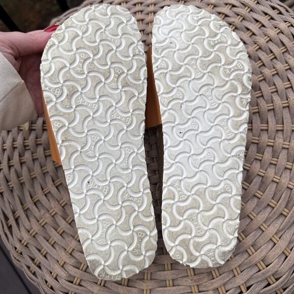 Betula by Birkenstock Tan Slide Sandals US 8 EU 39Women’s Comfort Shoes Brown - Picture 9 of 12